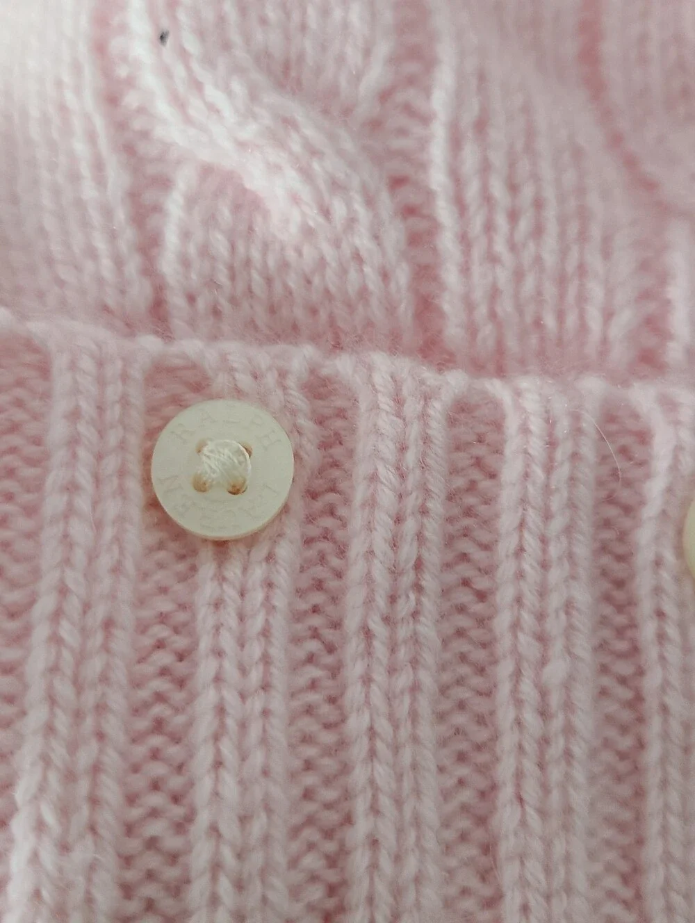 Ralph Lauren Cable Knit Cashmere Bunting